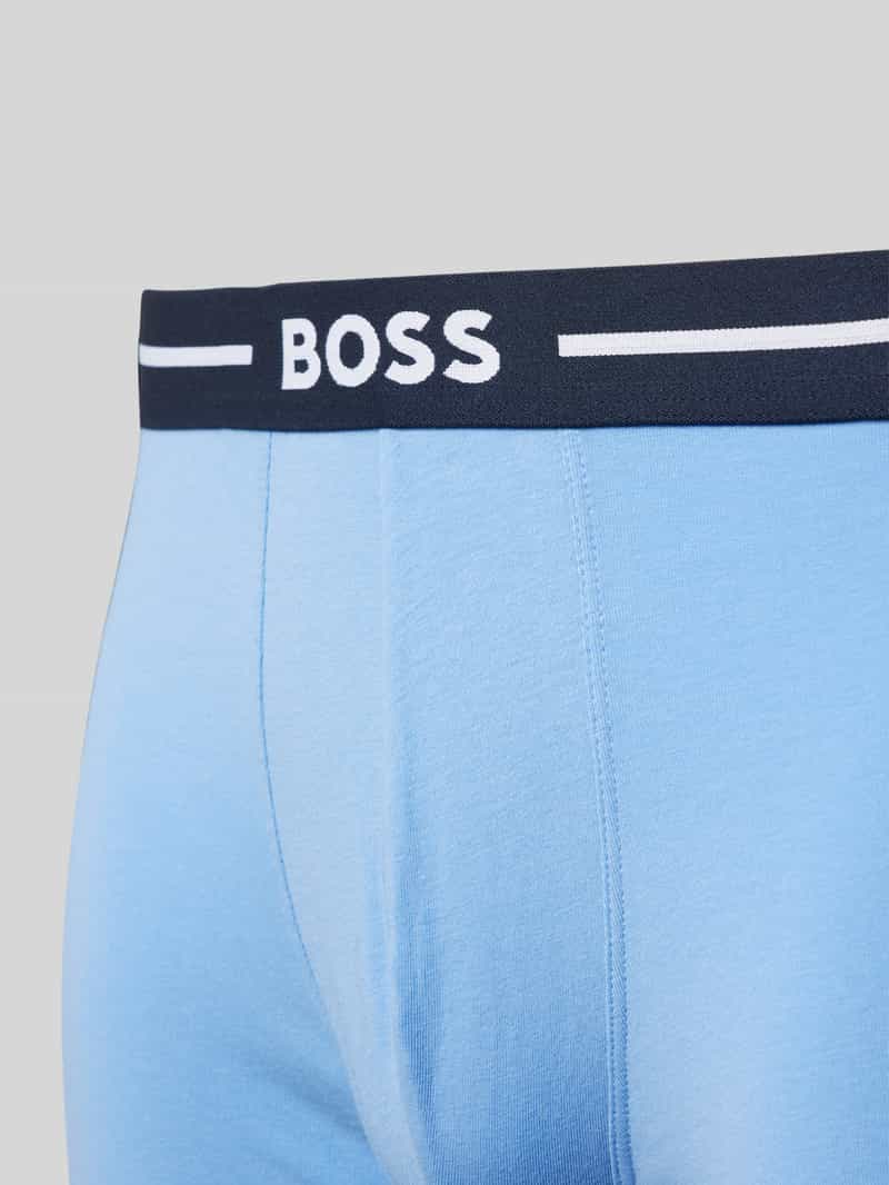 Boss Boxershort met elastische band met logo in een set van 3 stuks
