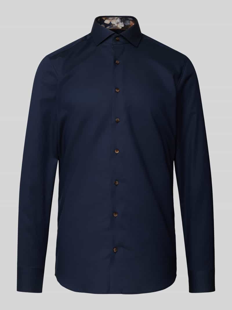 OLYMP Level Five Slim fit zakelijk overhemd met knoopsluiting