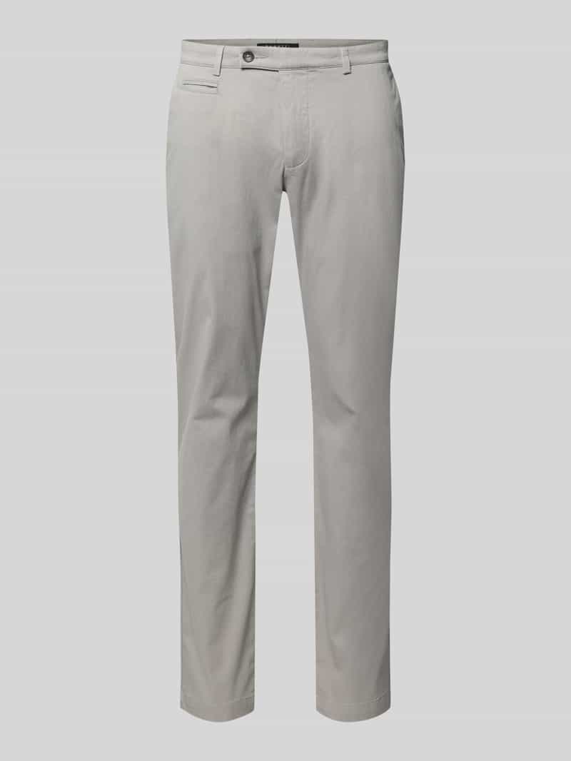 regular fit chino met achterzakken