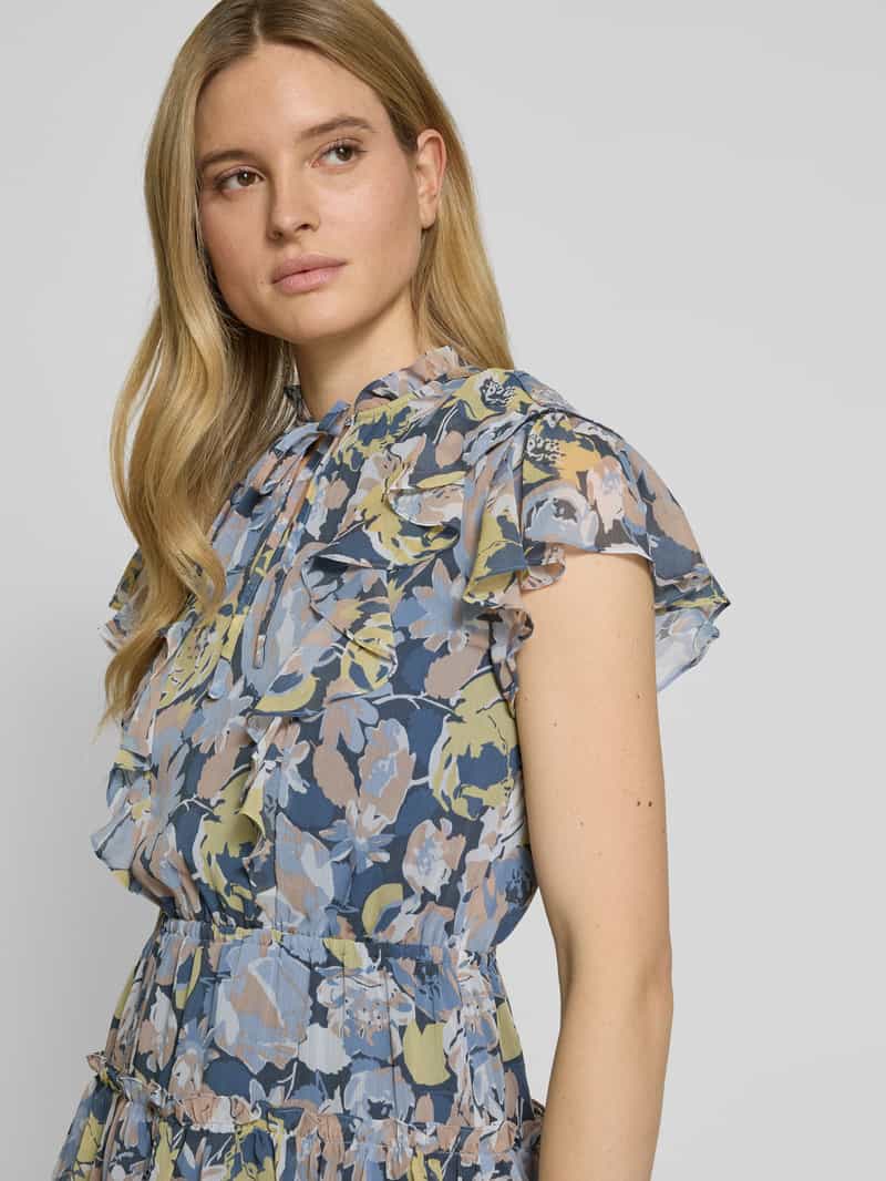 Lauren Ralph Lauren Mini-jurk met volants model 'DEVANY'