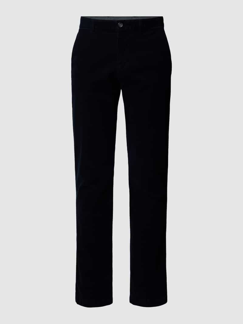 Tommy Hilfiger Corduroy broek met logostitching, model 'DENTON'