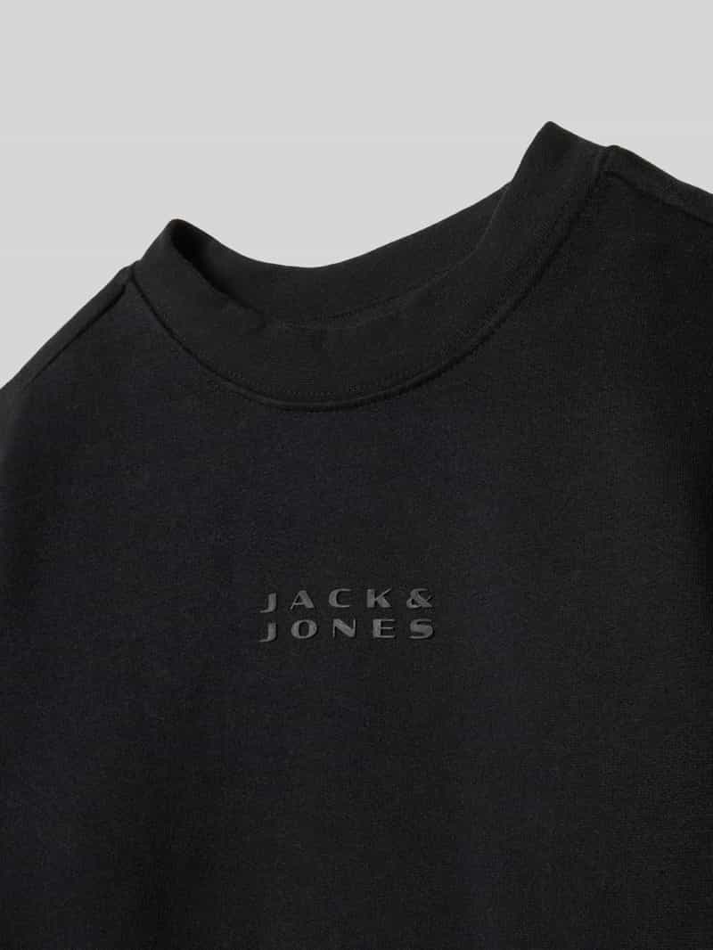 jack & jones Sweatshirt met logoprint model 'POINT'