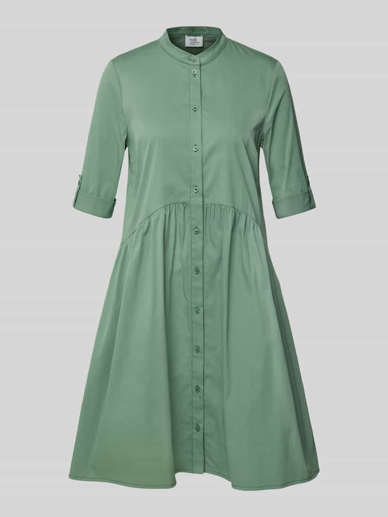 ROBE LÉGÈRE Knielange jurk met opstaande kraag