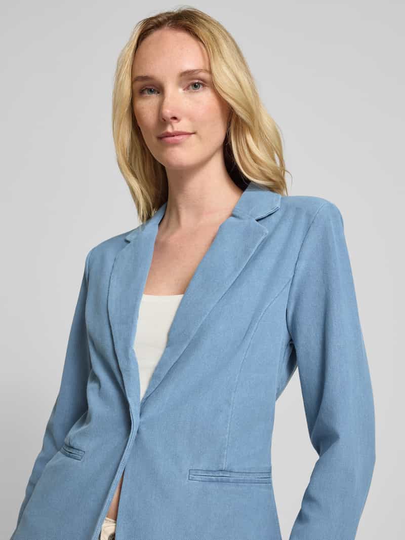 Ichi Blazer met reverskraag en paspelzakken model 'KATE'