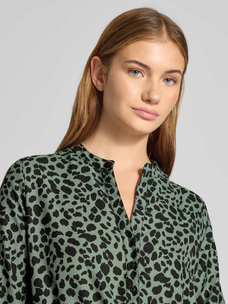 Only Getailleerde blousejurk met all-over motief model 'CORY'