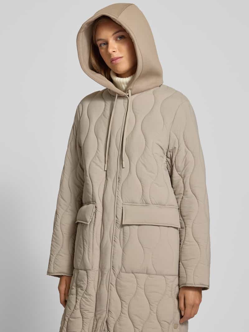Jake*s Casual Gewatteerde jas met capuchon