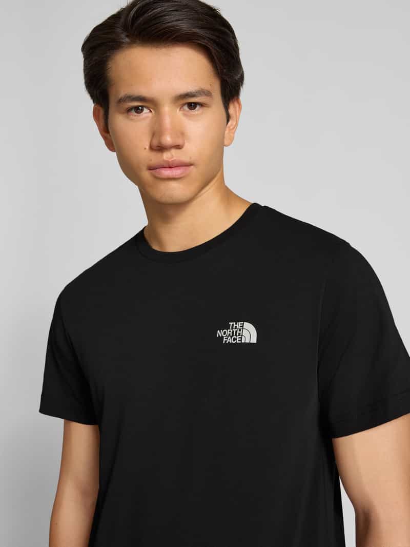 The North Face T-shirt met logo en ronde hals