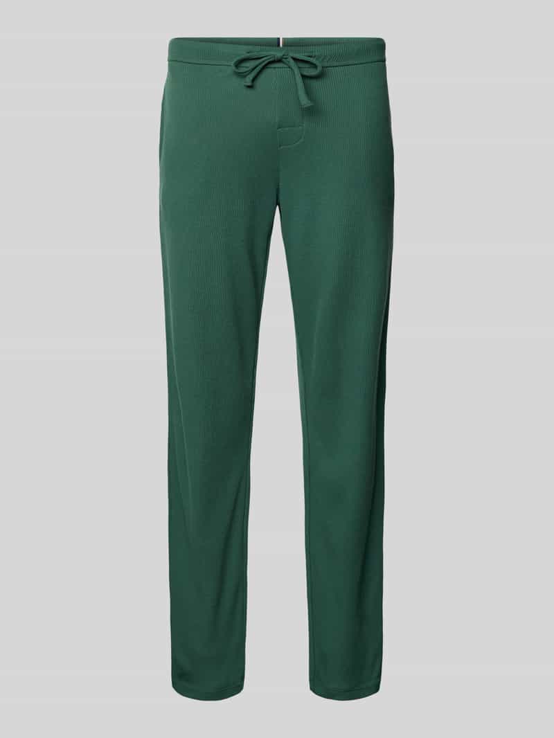 Christian Berg Men Loose fit sweatpants met steekzakken opzij