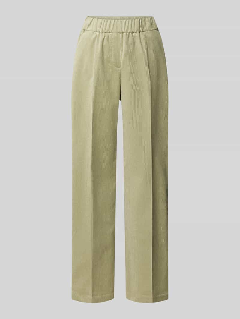OPUS PANTS Stoffen broek met elastische band model 'Mucia'