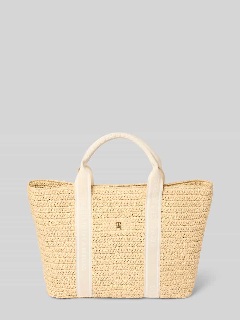 Tommy Hilfiger Shopper in gehaakte look