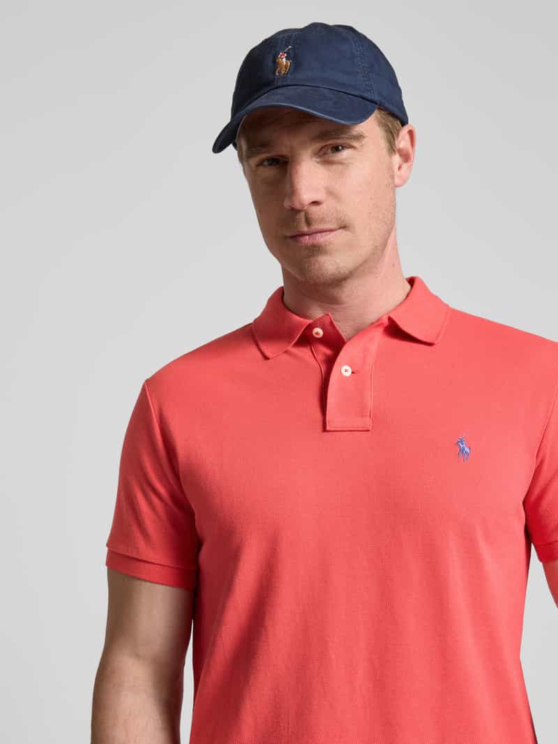 Polo Ralph Lauren Custom slim fit poloshirt van puur katoen