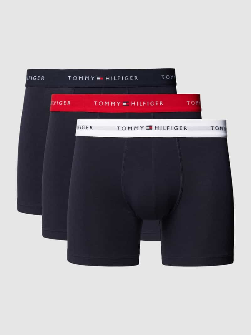 Tommy Hilfiger Boxershort met elastische band in een set van 3 stuks