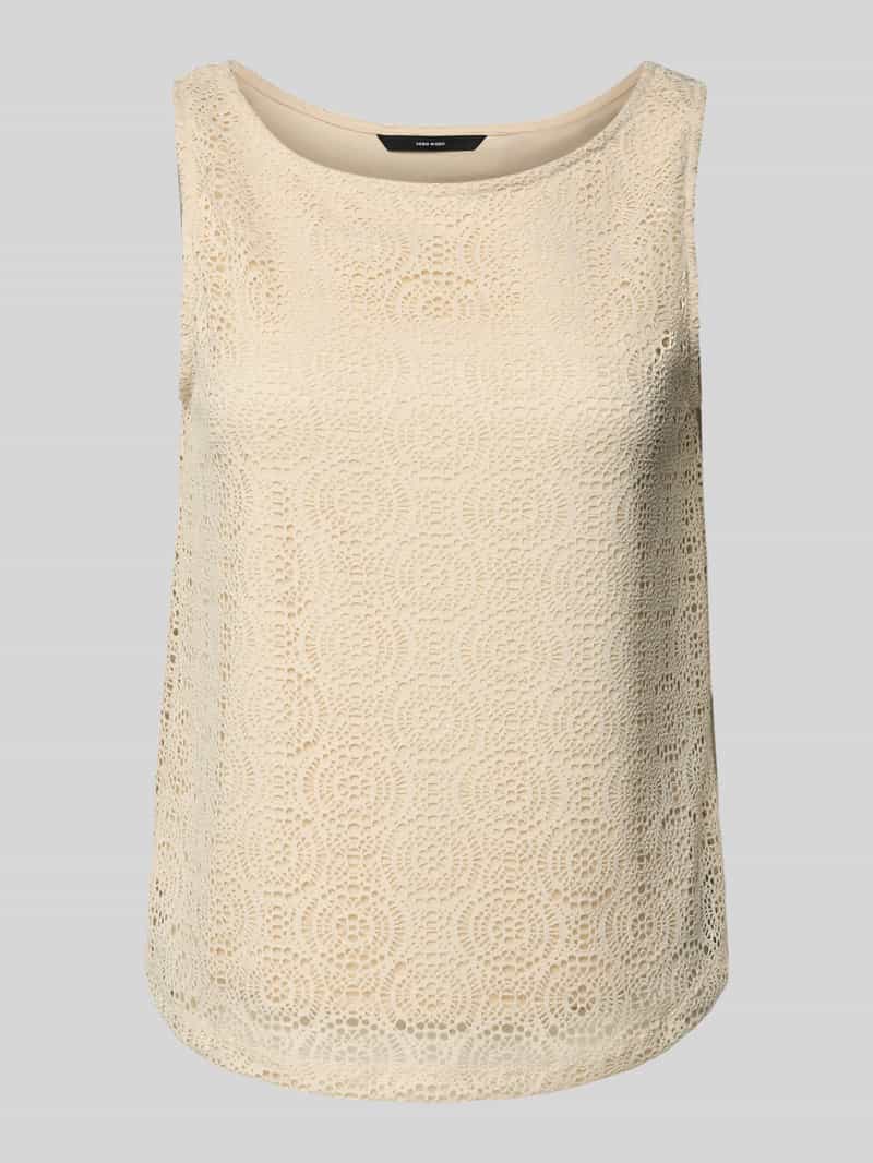 Vero Moda Comfort fit tanktop met kant model 'MAYA'