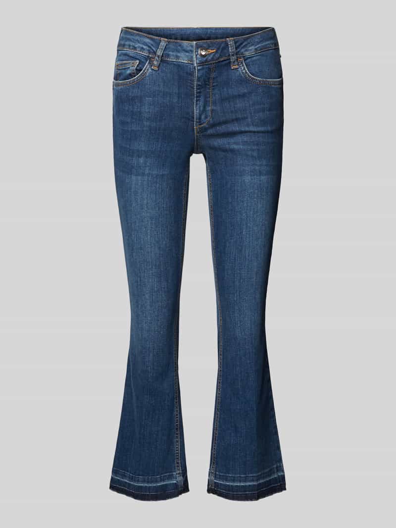 Liu Jo White Flared jeans met 5-pocketmodel