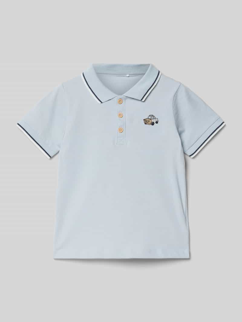 name it Poloshirt met ribboorden model 'NMMDAKAN'