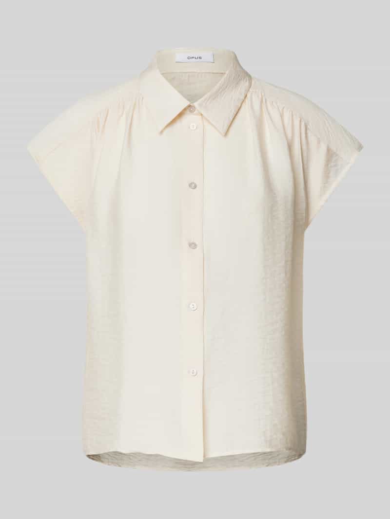 Opus Regular fit blouse van lyocell model 'Fairi'