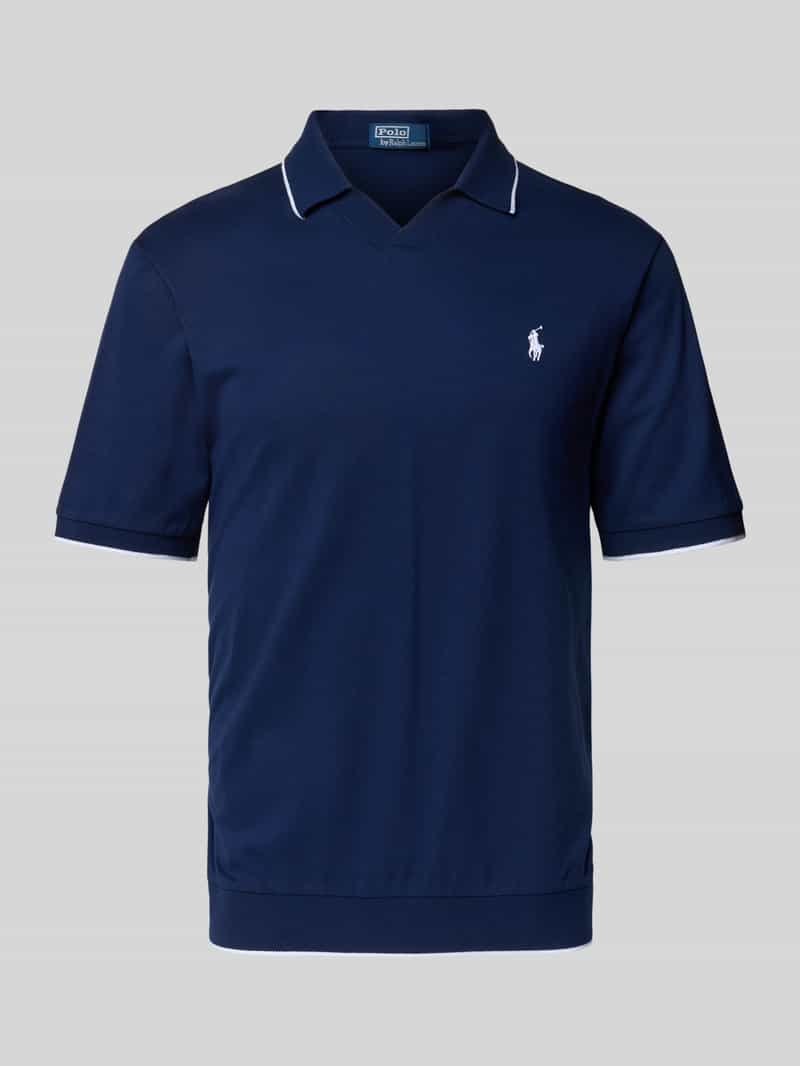 Polo Ralph Lauren Poloshirt met logostitching model 'JOHNNY'