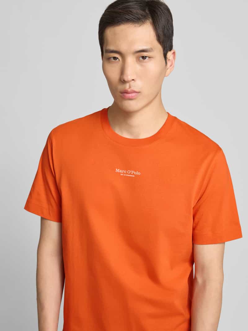 Marc O'Polo Regular fit T-shirt van puur katoen