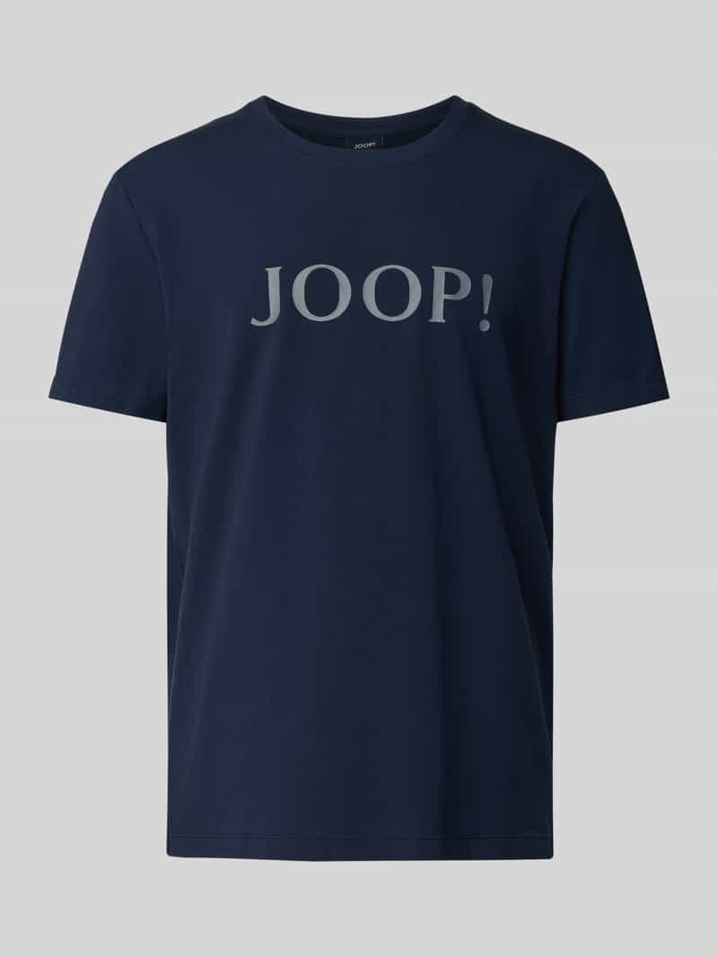 JOOP! Collection T-shirt met logoprint en ronde hals