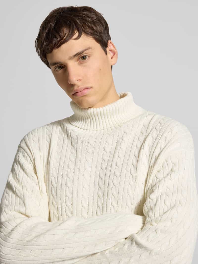 Redefined Rebel Coltrui met kabelpatroon model 'JORDEN'