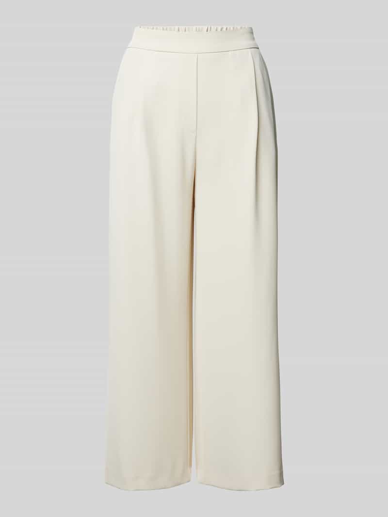 Jake*s Collection Wide leg culotte met bandplooien