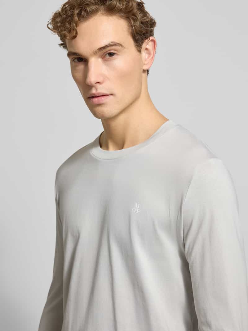 Marc O'Polo Shaped fit shirt met lange mouwen van puur katoen