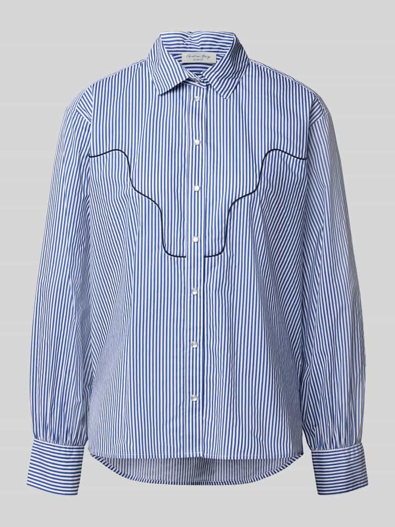 Christian Berg Woman Regular fit overhemdblouse van puur katoen