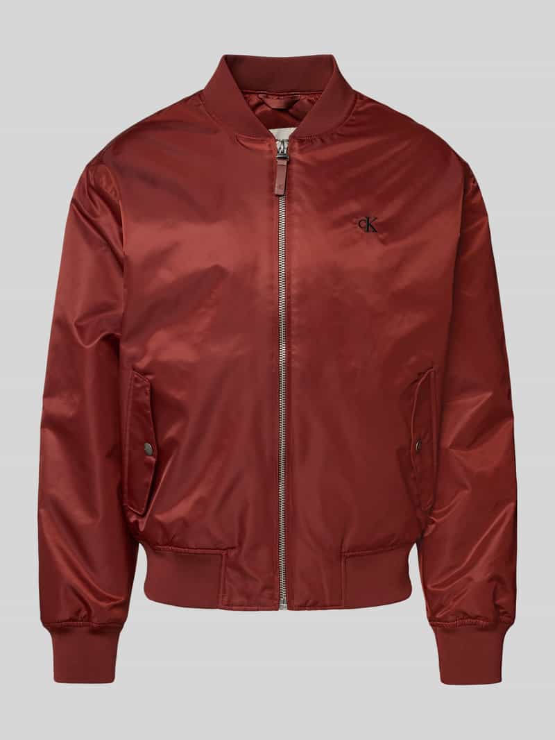 Calvin Klein Jeans Bomberjack met labelstitching