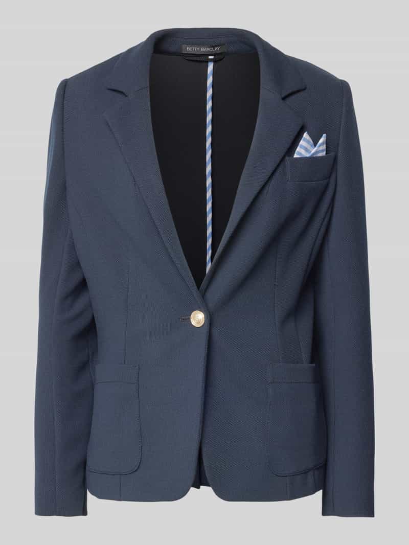 Betty Barclay Blazer met paspelzak op de borst