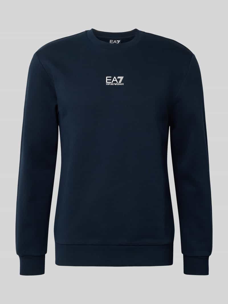 EA7 Emporio Armani Sweatshirt met labeldetail