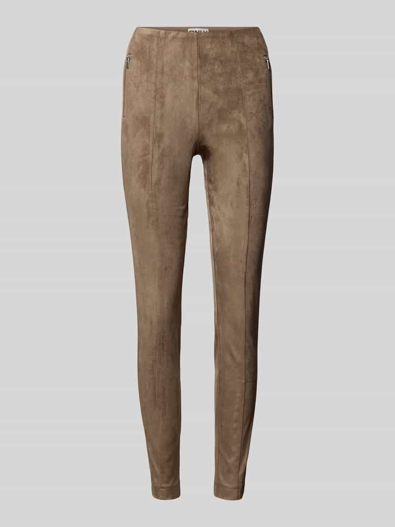 Only Slim fit legging in suèdelook model 'ANGALI LIFE'