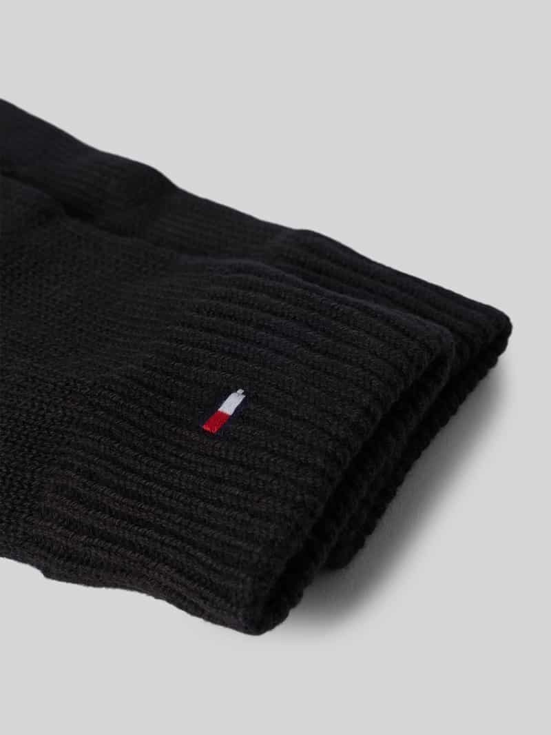 Tommy Hilfiger Handschoenen van een mix van katoen en kasjmier