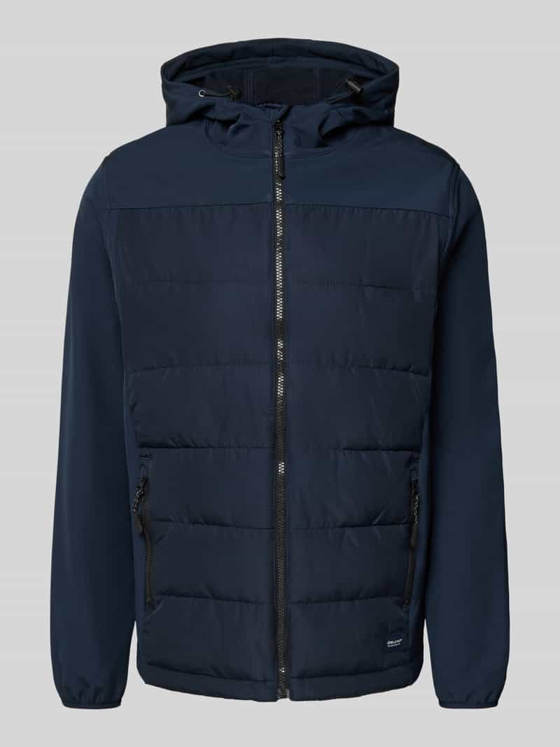 Blend Softshell-jack met doorgestikte naden model 'EVIAN'