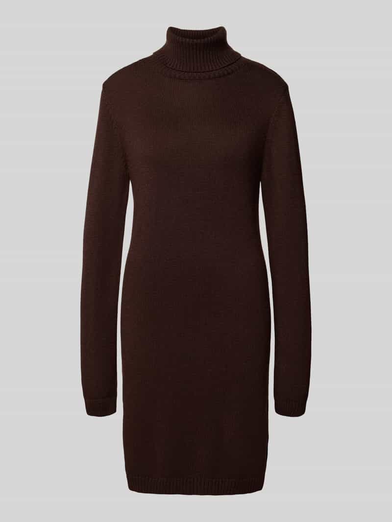 MORE & MORE Knielange gebreide jurk met col