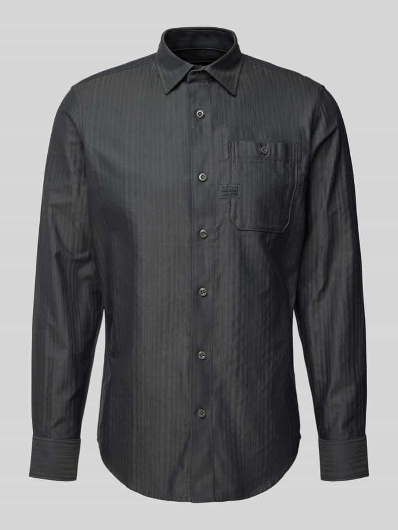 G-Star Raw Regular fit vrijetijdsoverhemd van viscose model 'Bristum'