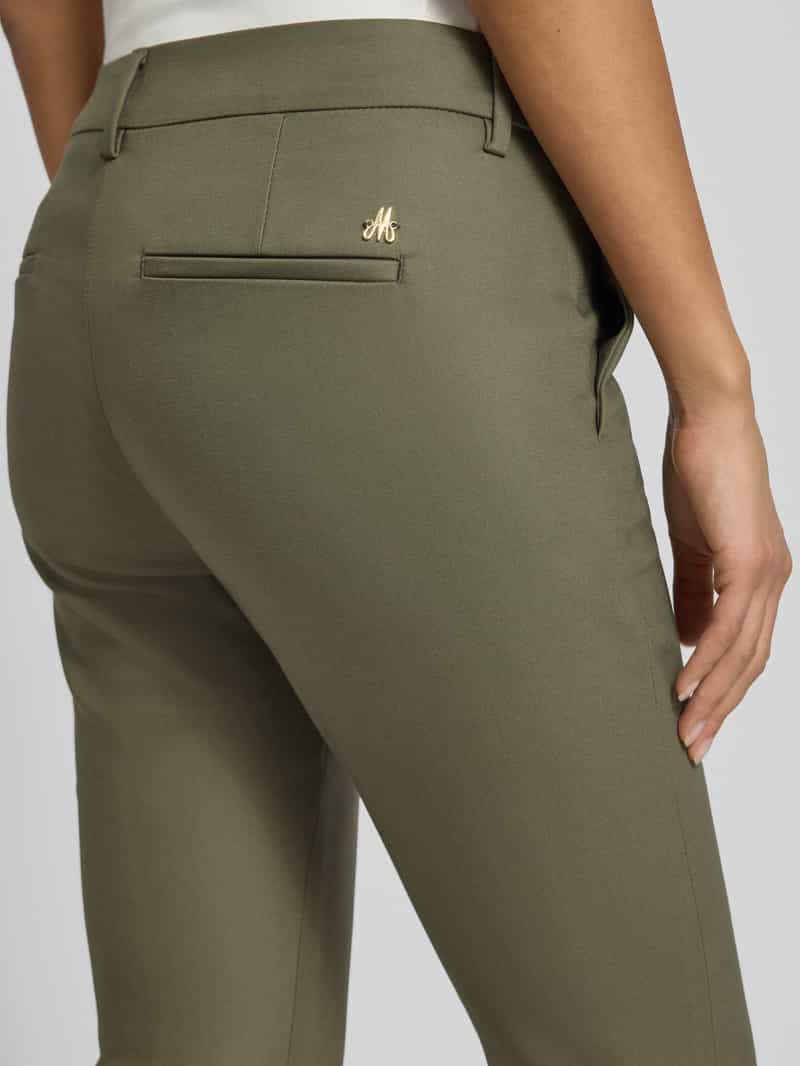 MOS MOSH Stoffen broek met achterzakken model 'Abbey'