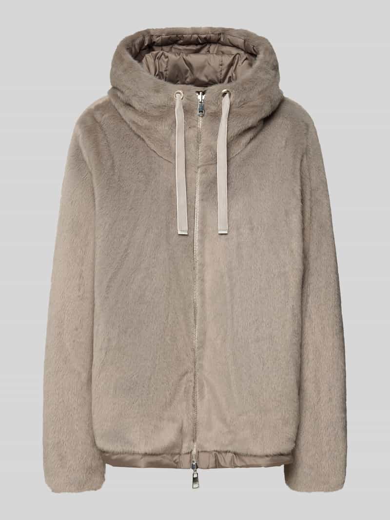 WHITE LABEL Jack met imitatiebont