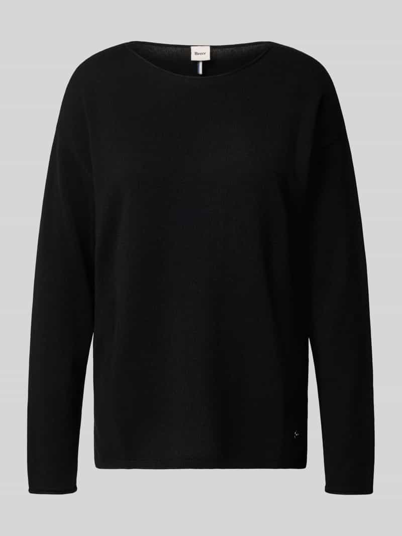 BRAX Wollen pullover met boothals model 'STYLE.LIZ'