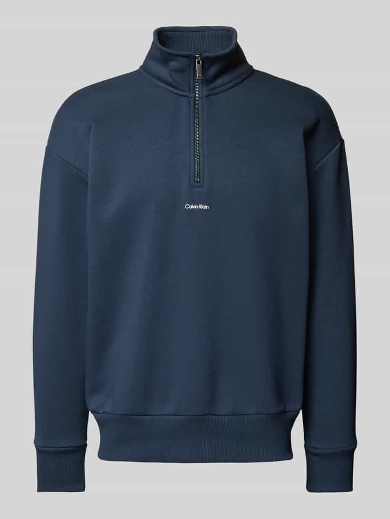 CK Calvin Klein Sweatshirt met labelprint, model 'NANO'