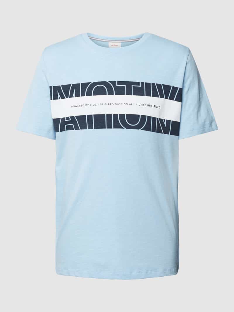 s.Oliver RED LABEL T-shirt met ronde hals