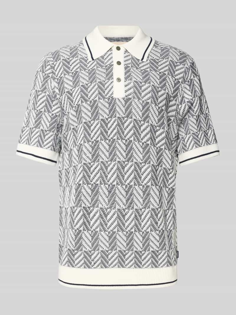 Regular fit poloshirt met labeldetail, model 'CODY'