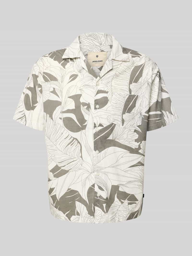 Jack & Jones Premium Regular fit vrijetijdsoverhemd met borstzak model 'BLUBAHAMAS'