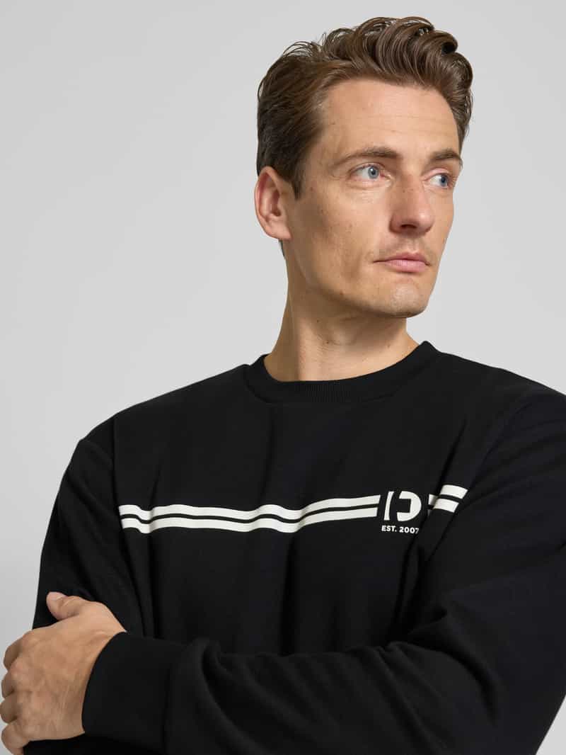 Tom Tailor Denim Regular fit sweatshirt van katoenmix