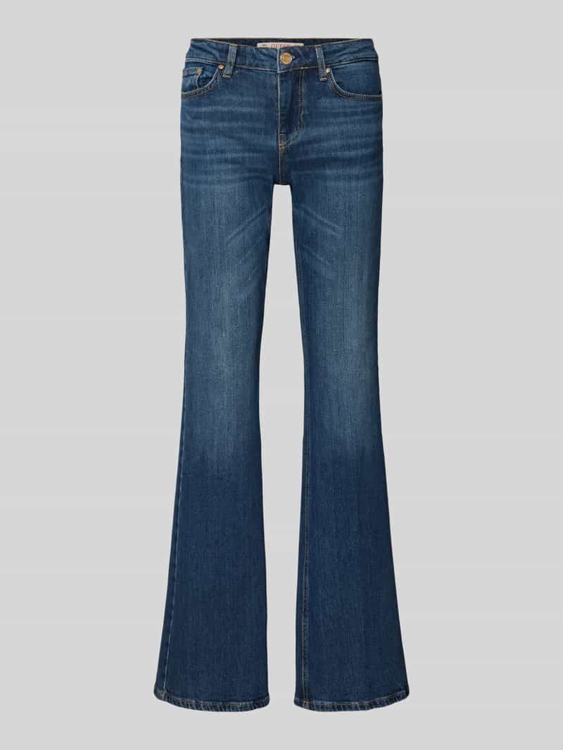 Dames Wide Leg Jeans Guess Beverly Low Rise