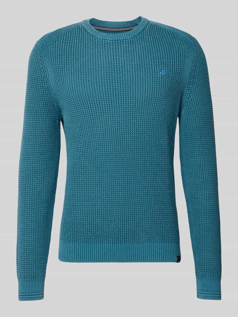 Lerros Regular fit pullover in gebreide look
