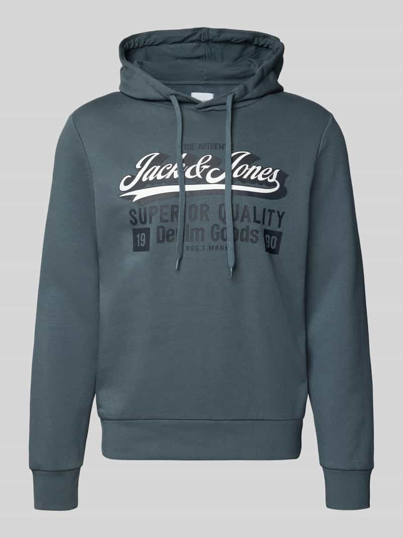 Jack & Jones Hoodie JJELOGO SWEAT HOOD 2 COL 25/26 NOOS