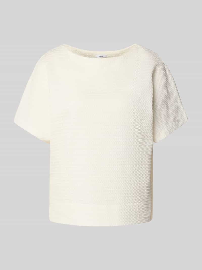 Opus T-shirt met ronde hals model 'Suppi'