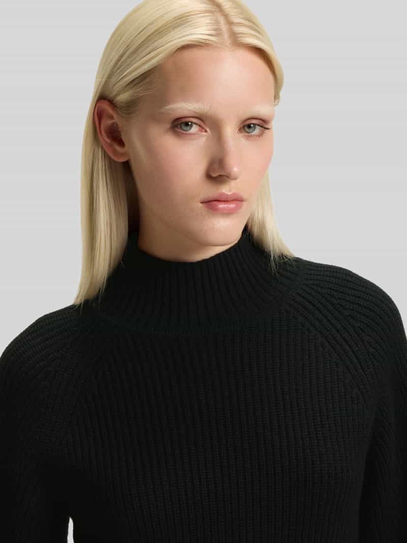 HUGO Loose fit pullover van wolmix met kasjmier model 'SORELLASIO'