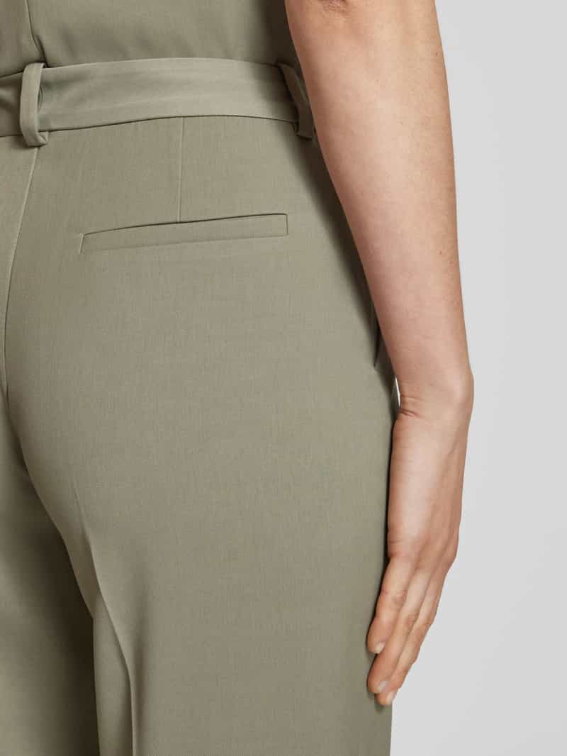 Samsøe Regular fit stoffen broek met persplooien model 'SALARA'