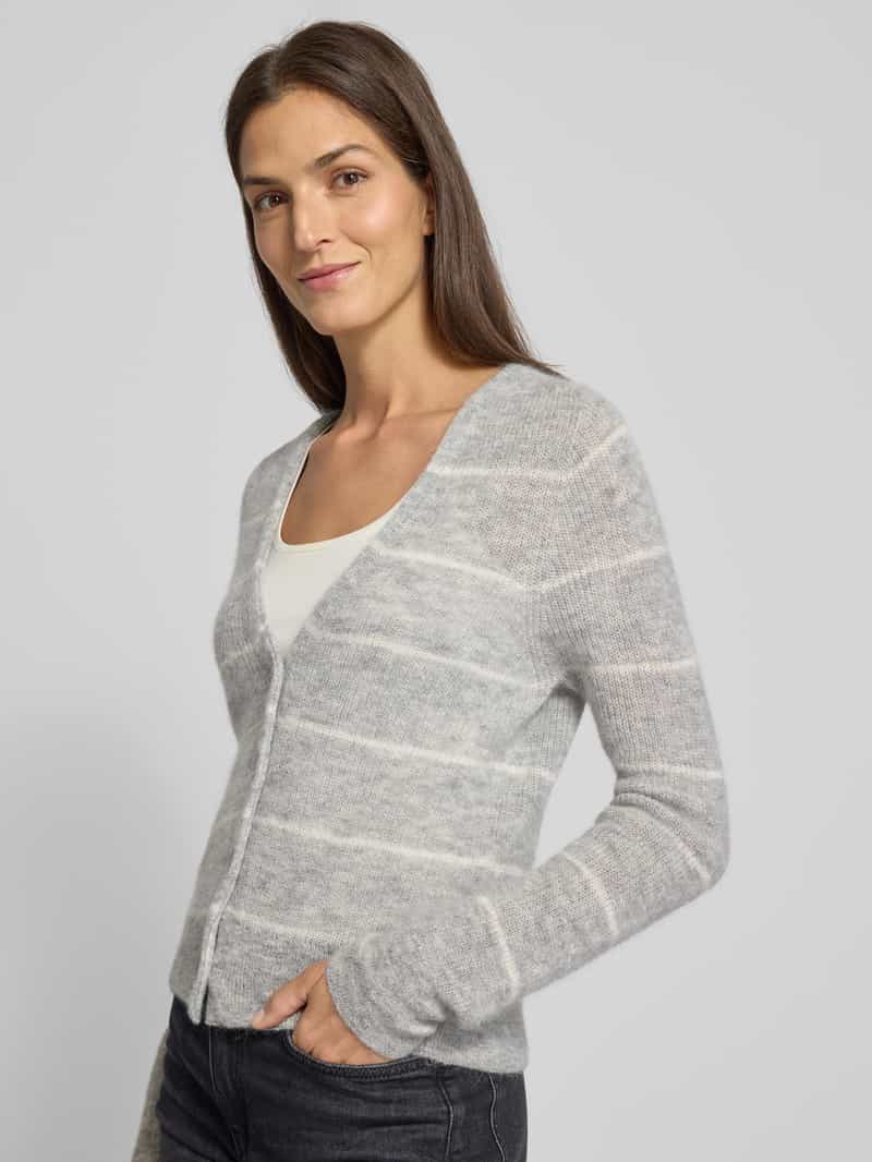 drykorn Gebreid jack met knoopsluiting model 'GERTIJA'